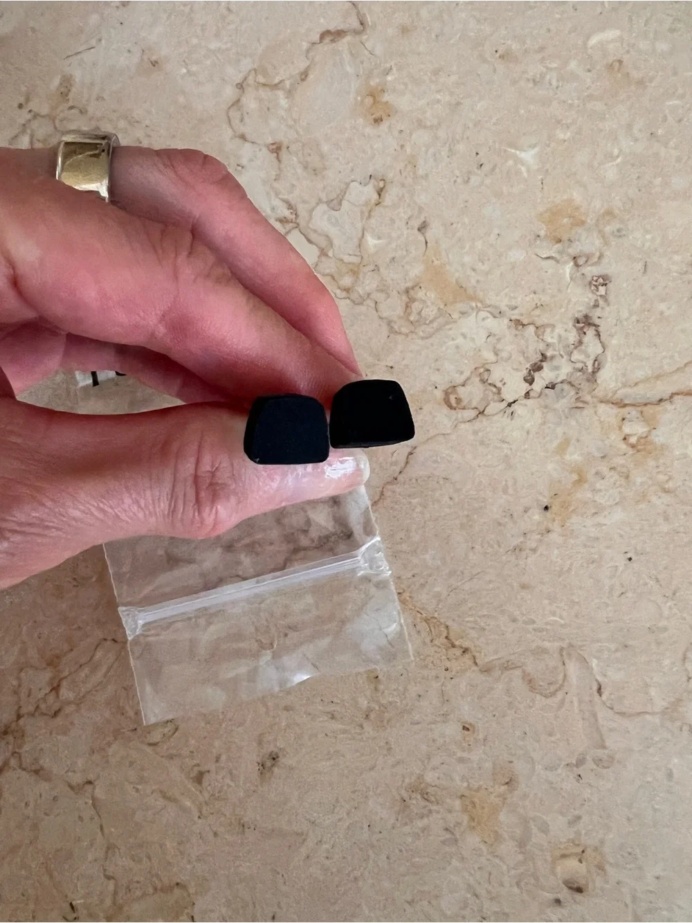 GUCCI Replacement Heel Tips Taps Black – New in Original Bag